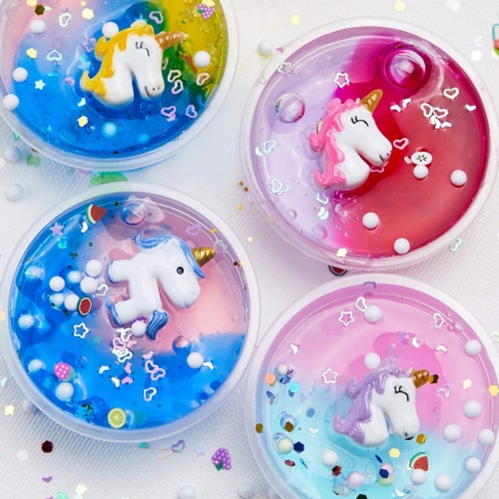 UNICORN & MERMAIDS SLIME KIT Great Gift Last One. - Picture 2 of 5
